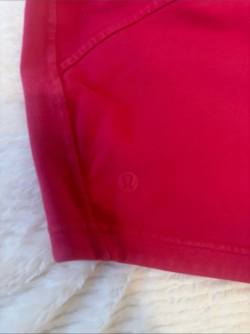 lululemon athletica Women's Maroon Athletic Drawstring Shorts